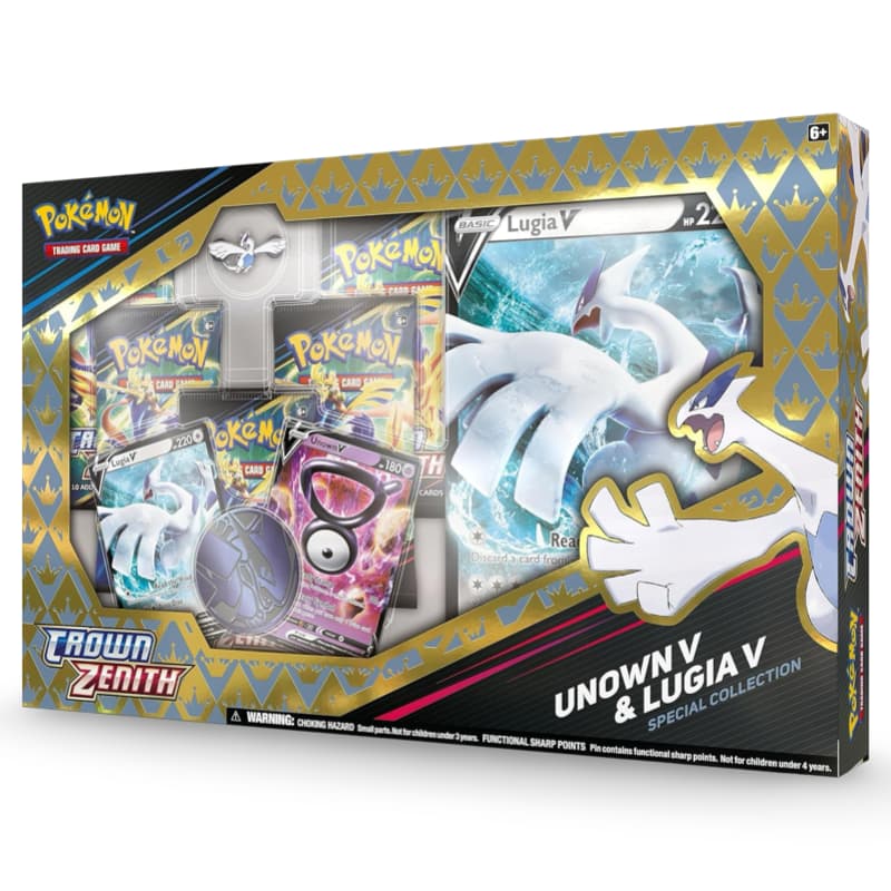 Pokemon Crown Zenith Unknown V & Lugia V Special Collection CardsRfun