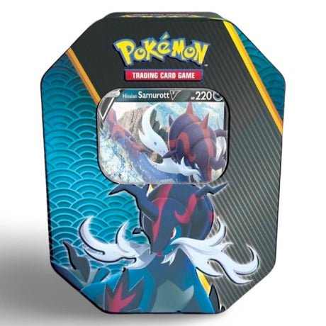 Pokemon Divergent Powers Tin: Hisuian Typhlosion V/ Hisuian Decidueye V/ Hisuian Samurott V