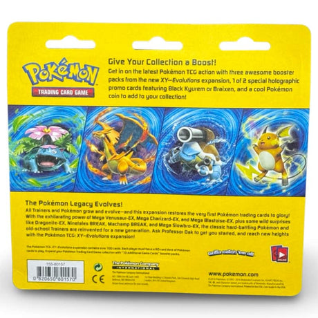 Pokemon Evolutions: 3-Pack Blister Braixen/ Black Kyurem