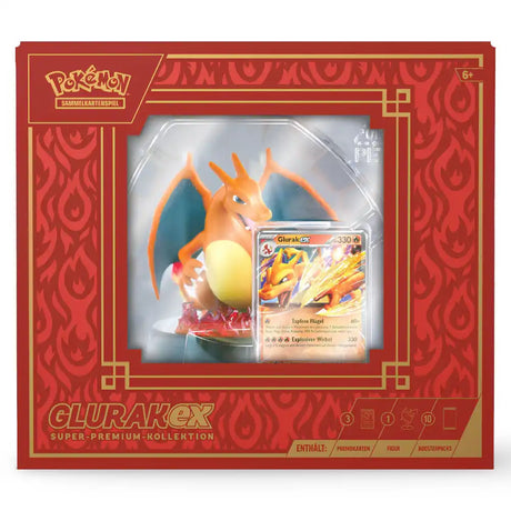 Pokemon Glurak ex Super Premium Kollektion
