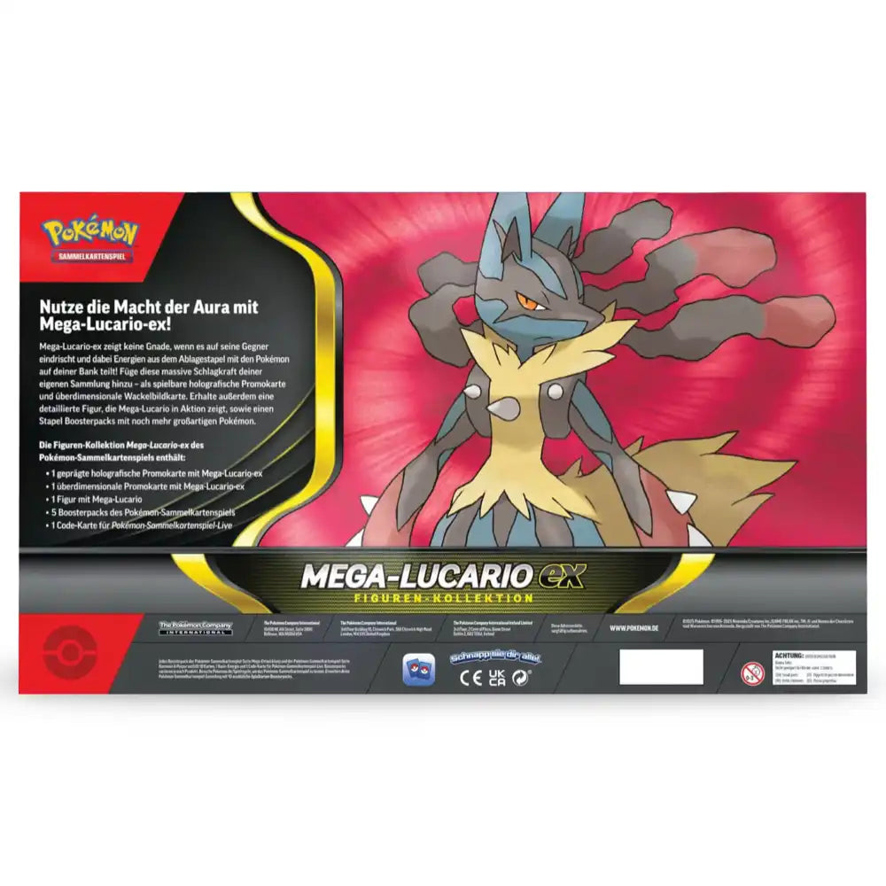 Pokemon Mega Lucario ex Figuren Kollektion (DE) CardsRfun