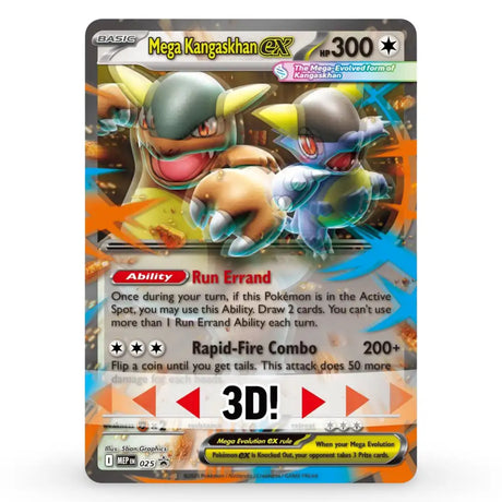 Pokemon Mega Kangaskhan ex Box CardsRfun