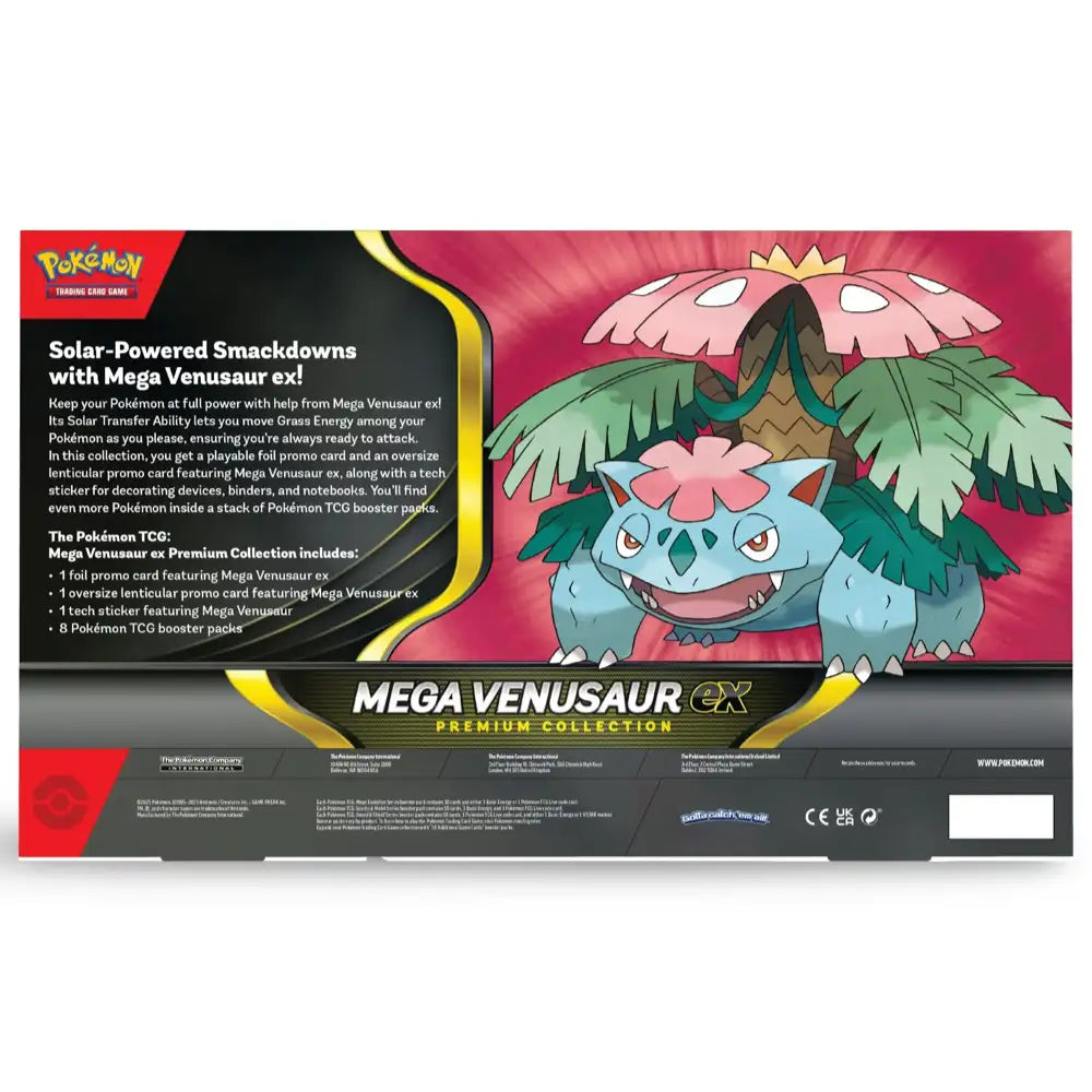 Mega Venusaur ex Premium Collection CardsRfun
