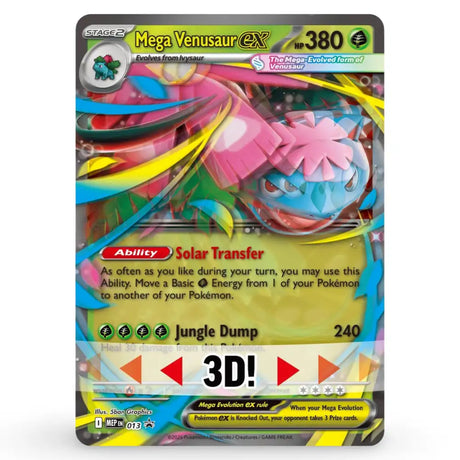 Mega Venusaur ex Premium Collection CardsRfun