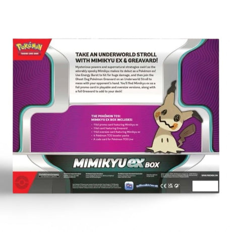 Pokemon Mimikyu ex Box