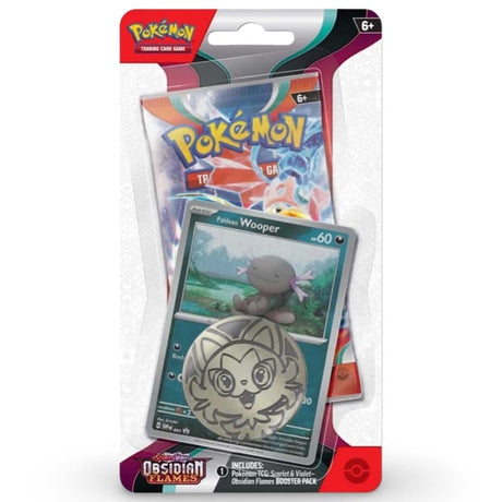 Pokemon Obsidian Flames: 1-Pack Blister Pawmi/ Paldean Wooper