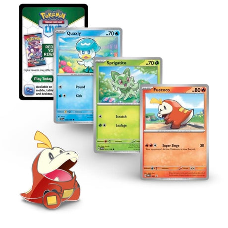 Pokemon Paldea Collection - Sprigatito / Fuecoco / Quaxly