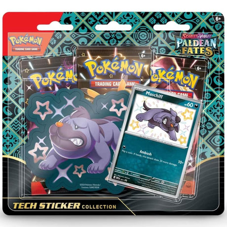 Pokemon Paldean Fates Tech Sticker Collection