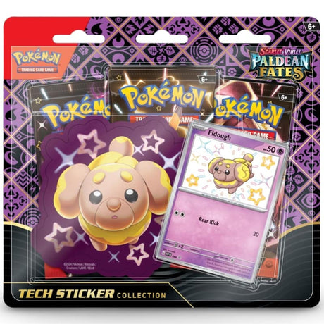 Pokemon Paldean Fates Tech Sticker Collection