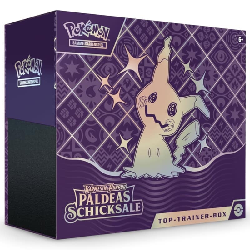 Pokemon Paldeas Schicksale - Top Trainer Box