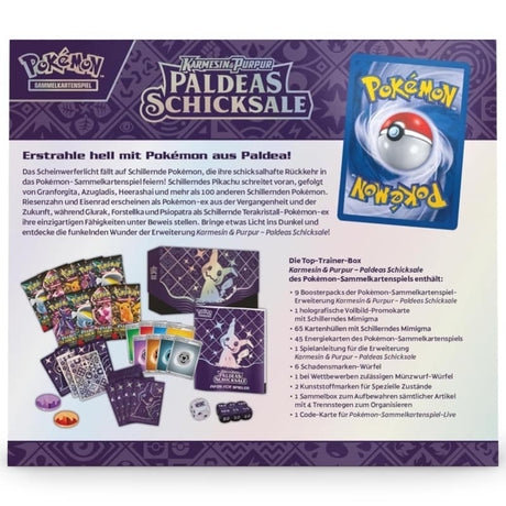 Pokemon Paldeas Schicksale - Top Trainer Box