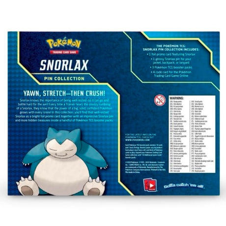 Pokemon Snorlax Pin Collection