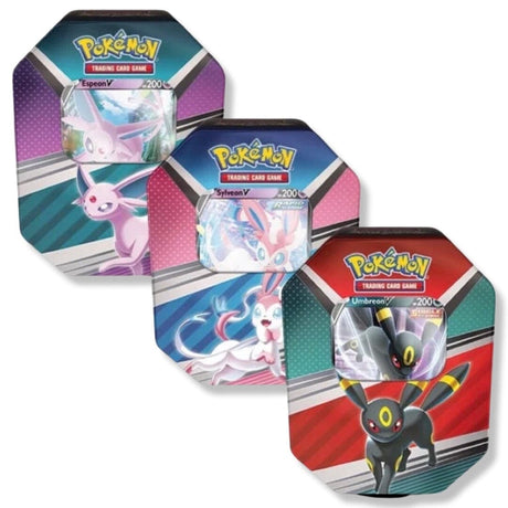 Pokemon V Heroes Tin: Umbreon V/ Sylveon V/ Espeon V