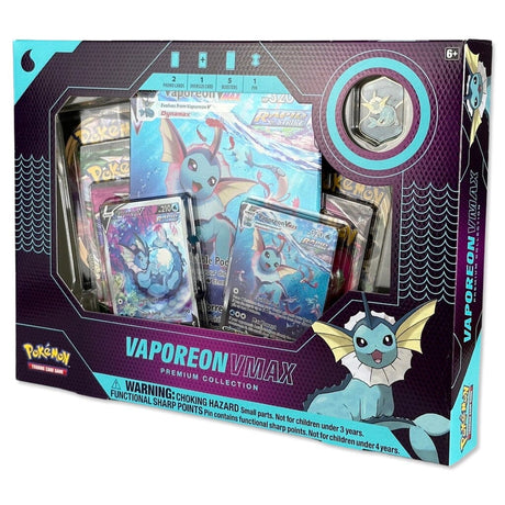 Pokemon Vaporeon VMax Premium Collection