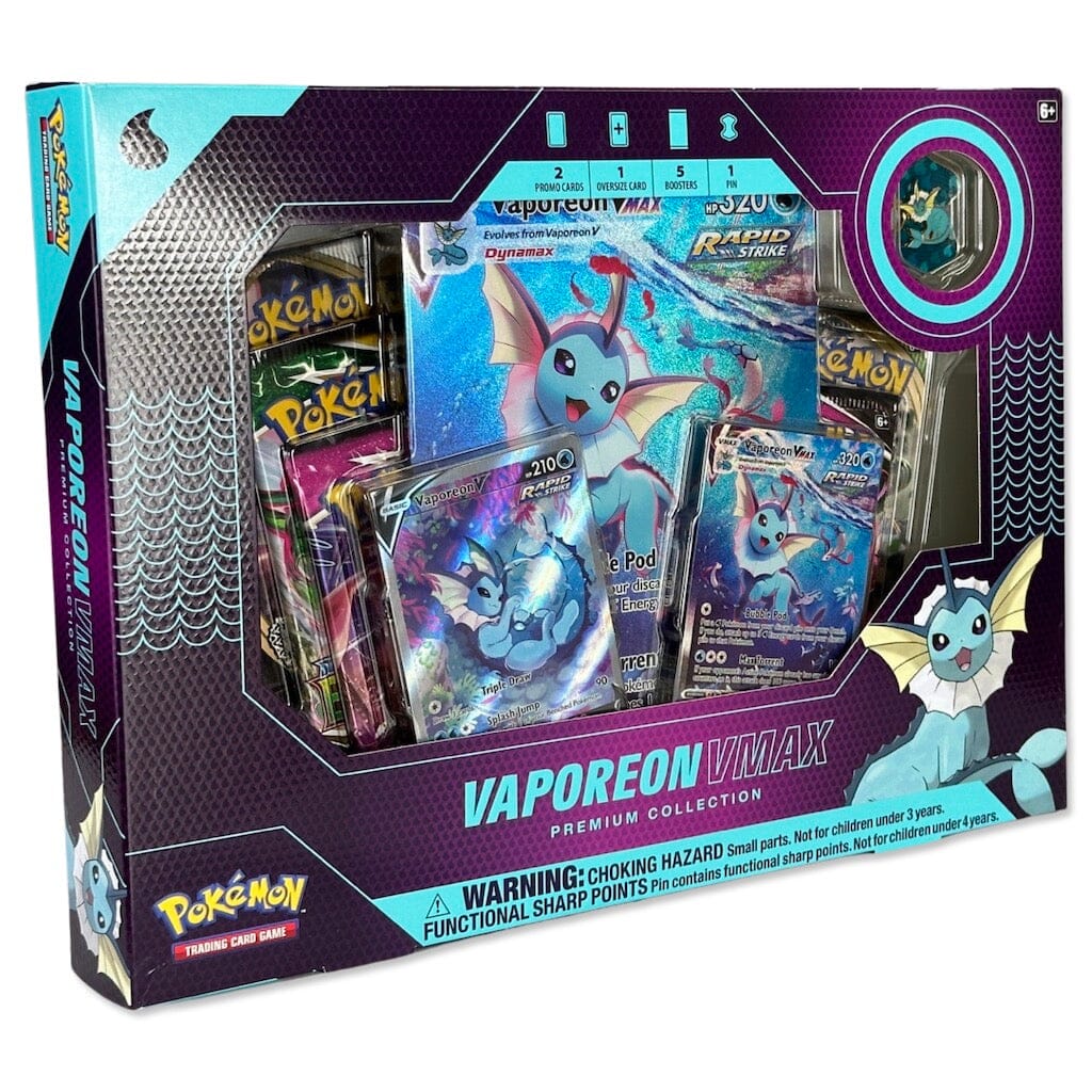 Pokemon Vaporeon VMAX sold Premium Collection