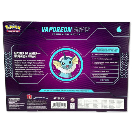 Pokemon Vaporeon VMax Premium Collection