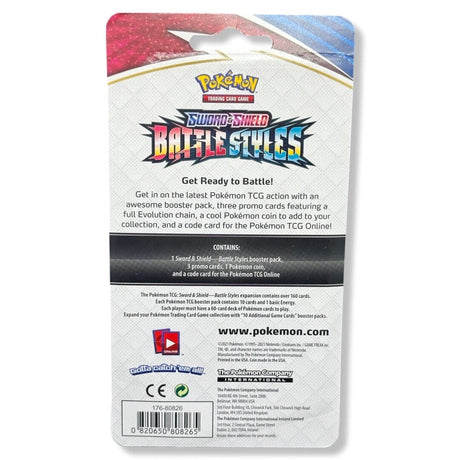 Pokemon Battle Styles: 1-Pack Blister Tyranitar