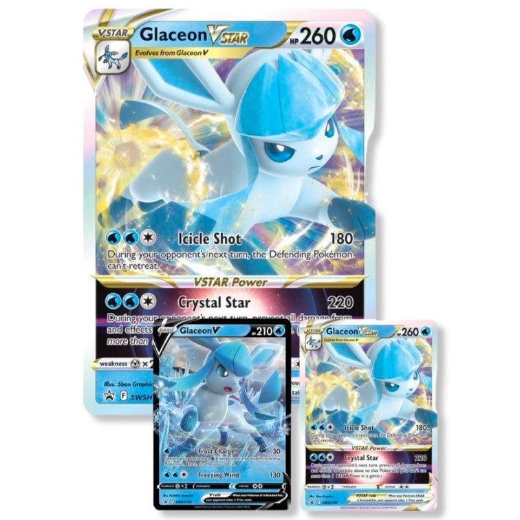 Pokemon Glaceon VStar Leafeon VStar Special Collection – CardsRfun