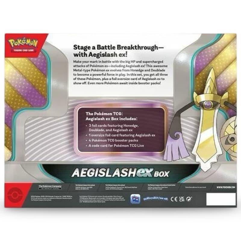 Pokemon Aegislash ex Box CardsRfun