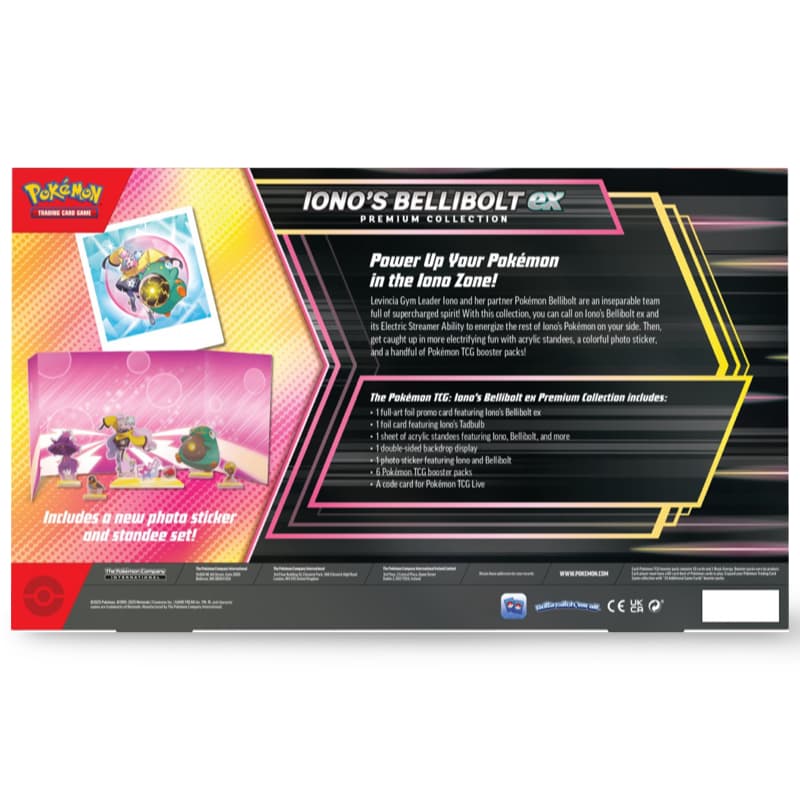 Pokemon Iono’s Bellibolt ex Premium Collection CardsRfun