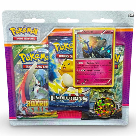 Pokemon XY 3-Pack Blister Yveltal/ Xerneas