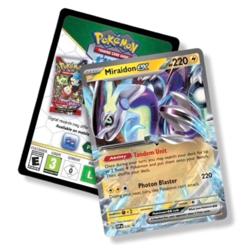 Pokémon - Verzamelkaartspel: Tin-Box Paldea-Legenden – Koraidon (1 holografische kaart & 4 boosterpacks Pokémon - Verzamelkaartspel: Tin-Box Paldea-Legenden – Koraidon (1 holografische kaart & 4 boosterpacks