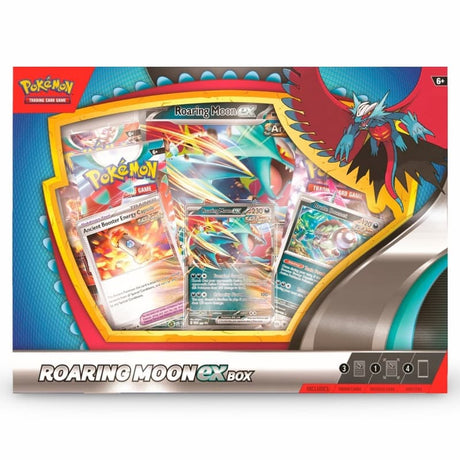 Pokemon Roaring Moon ex / Iron Valiant ex Box