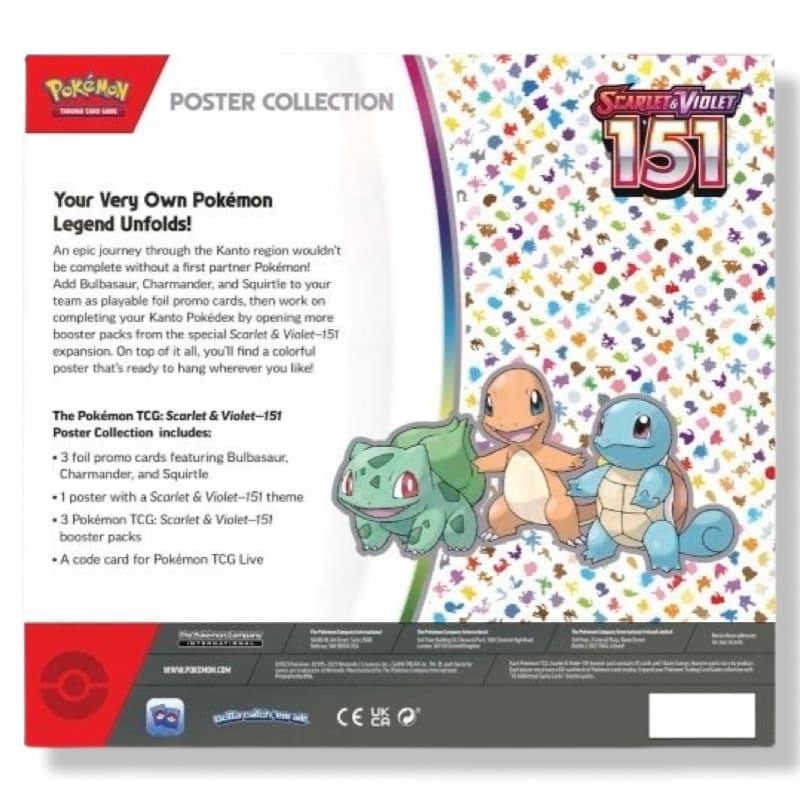 Pokemon 151 Poster Box