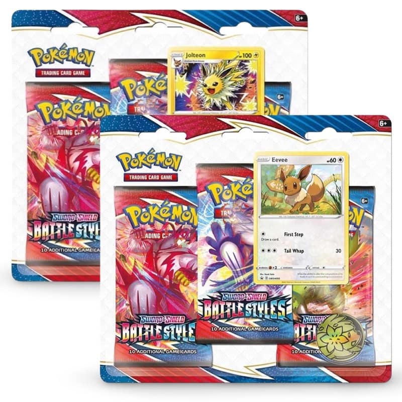 Battle Styles: 3-Pack Blister Jolteon/ Eevee