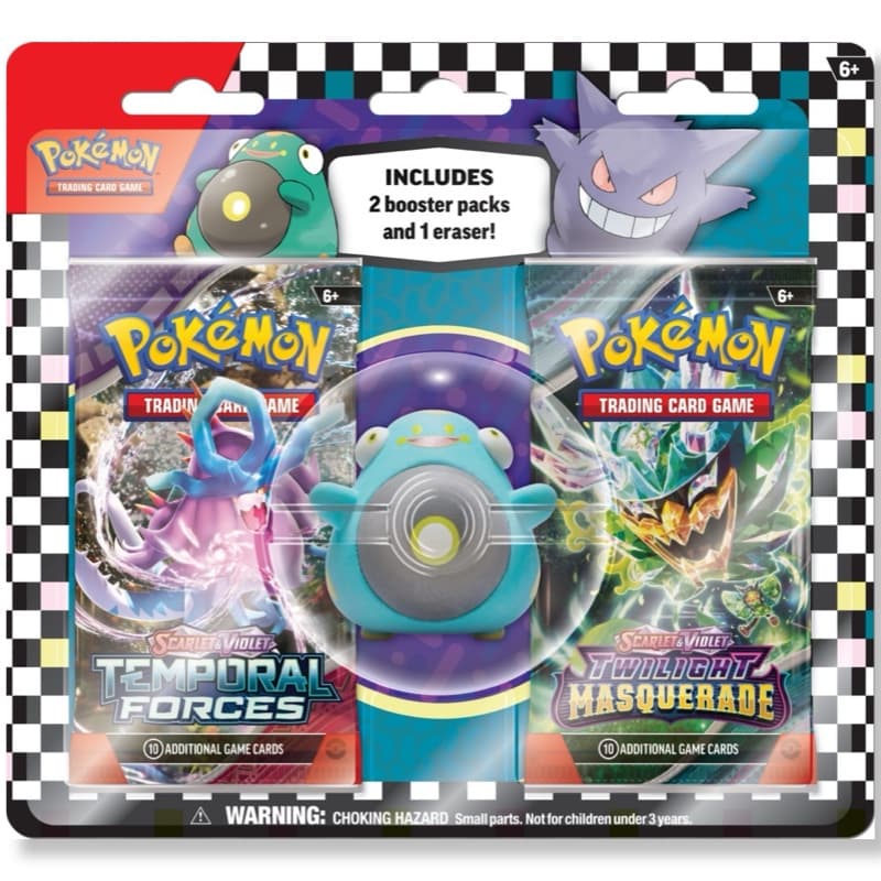 Pokemon Back to School Eraser Blister 2024