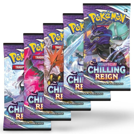 Pokemon Chilling Reign - Booster Display