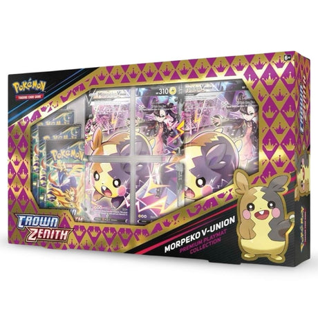 Pokemon Crown Zenith Morpeko V-Union Premium Playmat Collection