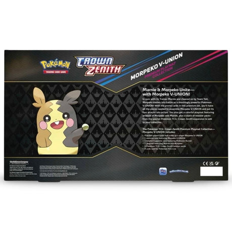 Pokemon Crown Zenith Morpeko V-Union Premium Playmat Collection