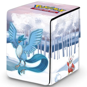 Ultra Pro Pokemon Frosted Forest Alcove Flip Deck Box
