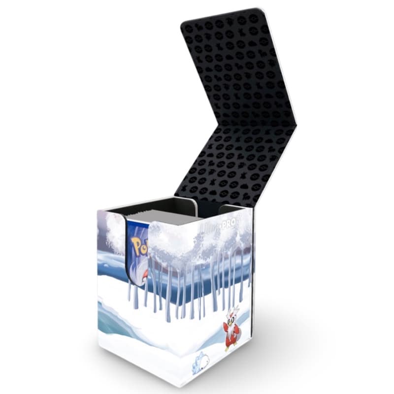 Ultra Pro Pokemon Frosted Forest Alcove Flip Deck Box