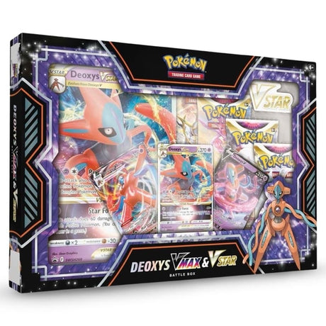 Pokemon Deoxys VMax & VStar Battle Box