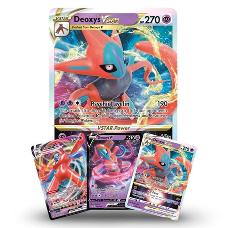 Pokemon Deoxys VMax & VStar Battle Box