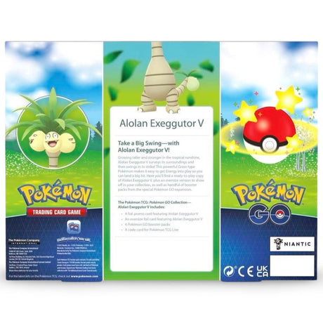 Pokemon Go Alolan Exeggutor V Box