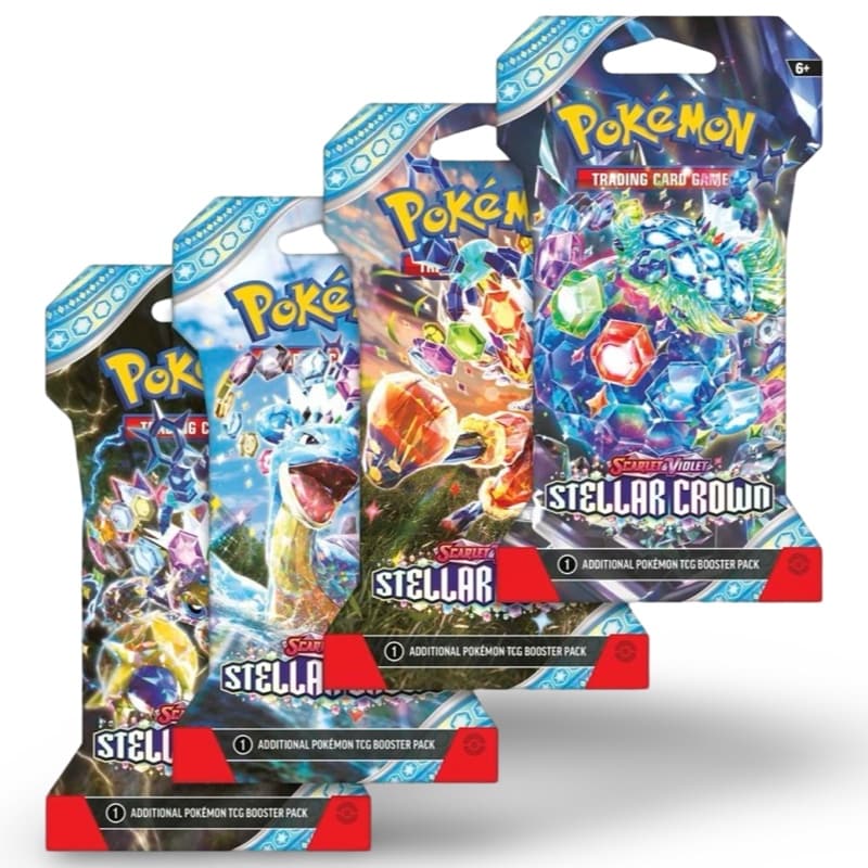 Pokemon Stellar Crown - Sleeved Booster