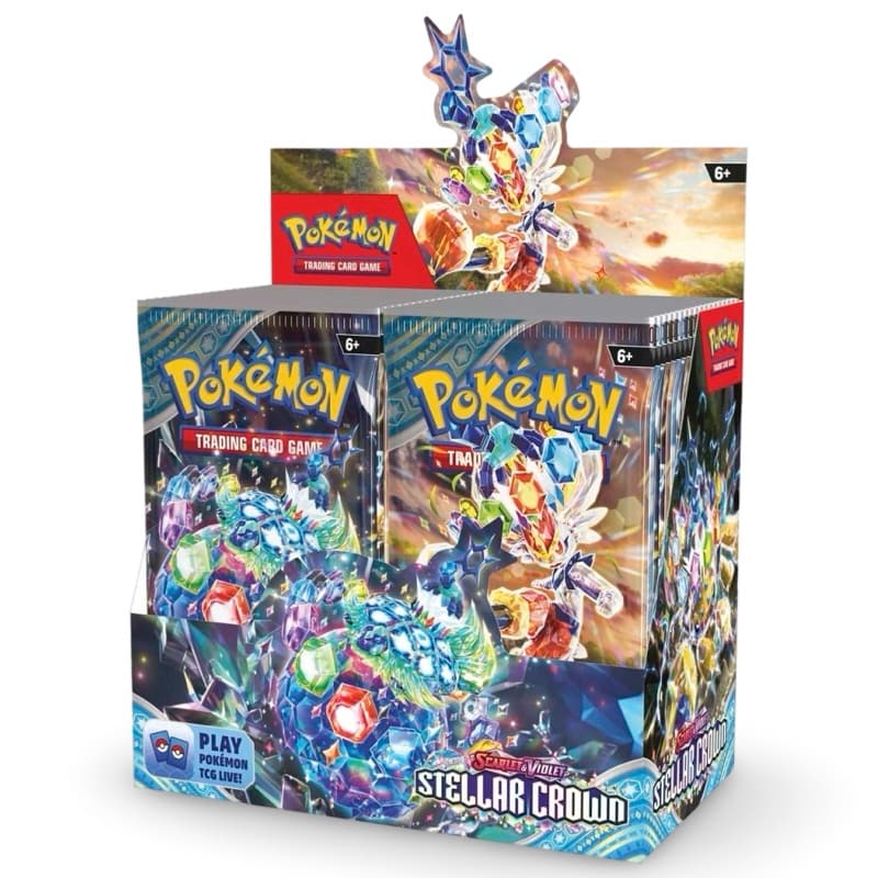 Pokemon Stellar Crown - Booster Display