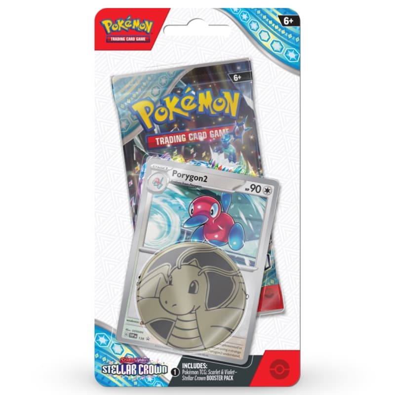 Pokemon Stellar Crown: 1-Pack Blister Horsea / Porygon 2