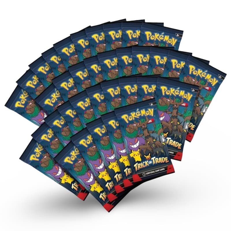 ポケカ TRICK OR TRADE BOOSTER BUNDLE Pokemon TCG: Trick or Trade BOOster Pack (2024) – Tcgstore.se