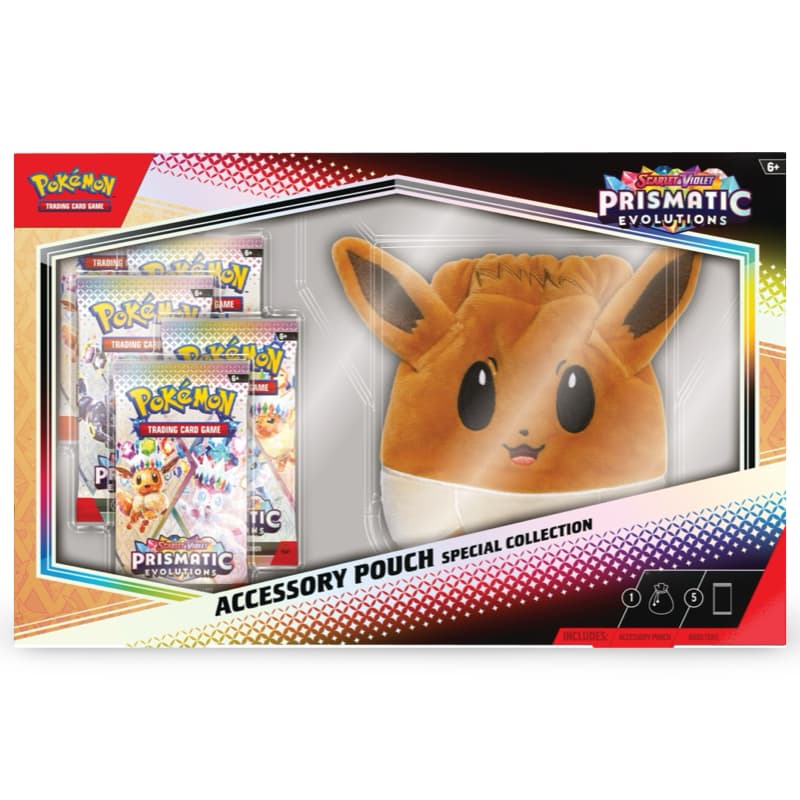 Pokemon Prismatic Evolutions - Accessory Pouch Special Collection