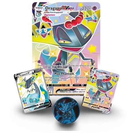 Pokemon Shining Fates Shiny Shiny Dragapult VMax Premium Collection