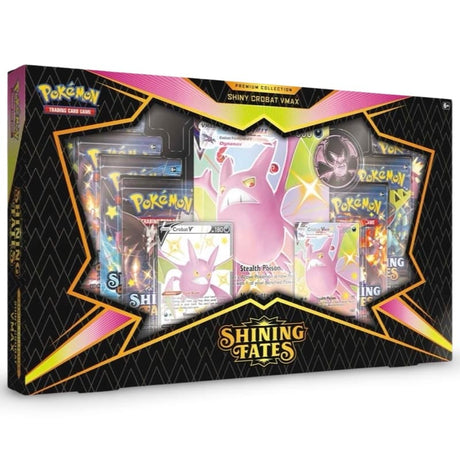 Pokemon Shining Fates Shiny Shiny Crobat VMax Premium Collection