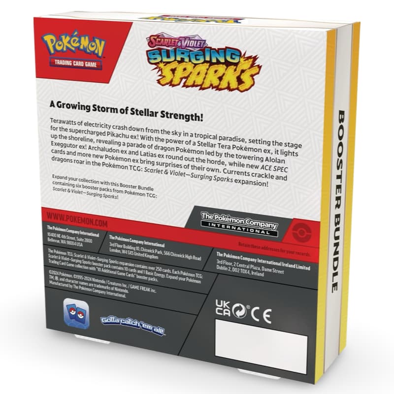 Pokémon TCG: Scarlet & Violet - Surging Sparks Elite Trainer Box Pokémon TCG: Scarlet & Violet - Surging Sparks Elite Trainer Box