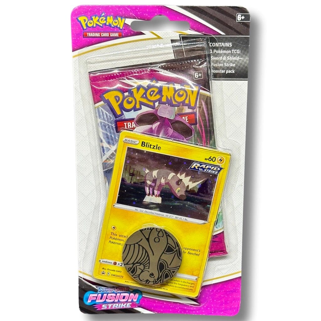 Pokemon Fusion Strike: 1-Pack Blister Tepig/ Blitzle