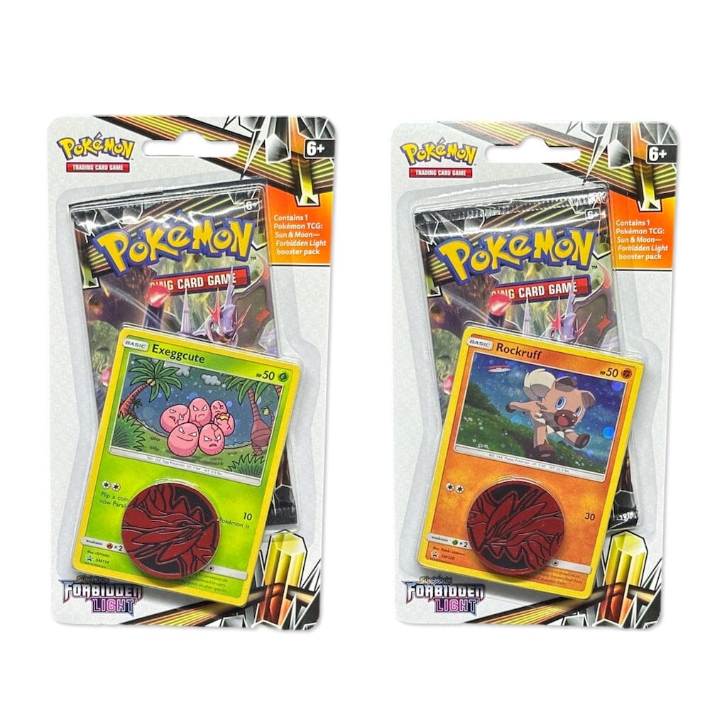 Pokemon Forbidden Light: 1-Pack Blister Exeggcute/ Rockruff