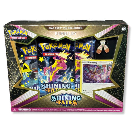 Pokemon Shining Fates - Mad Party Pin CollectionPokemon Shining Fates - Mad Party Pin Collection