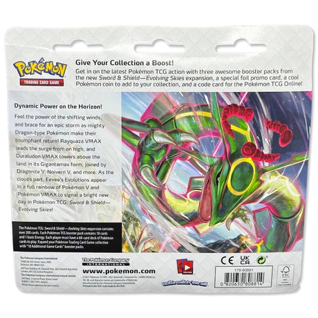 Pokemon Evolving Skies: 3-Pack Blister Umbreon/ Eiscue